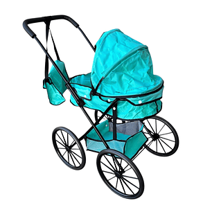 Coche Muñeca Turquesa XL