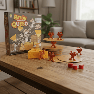Juego de Mesa Raton Amontona Quesos