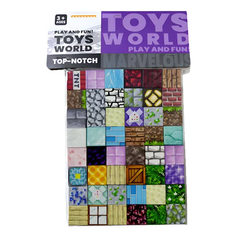 Cubo Magnético 48pcs Minecraft 1