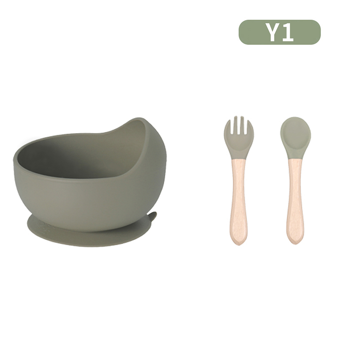 Plato y Utencilios de Silicona 2