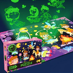 Puzzle Brilla en la Oscuridad 96 piezas