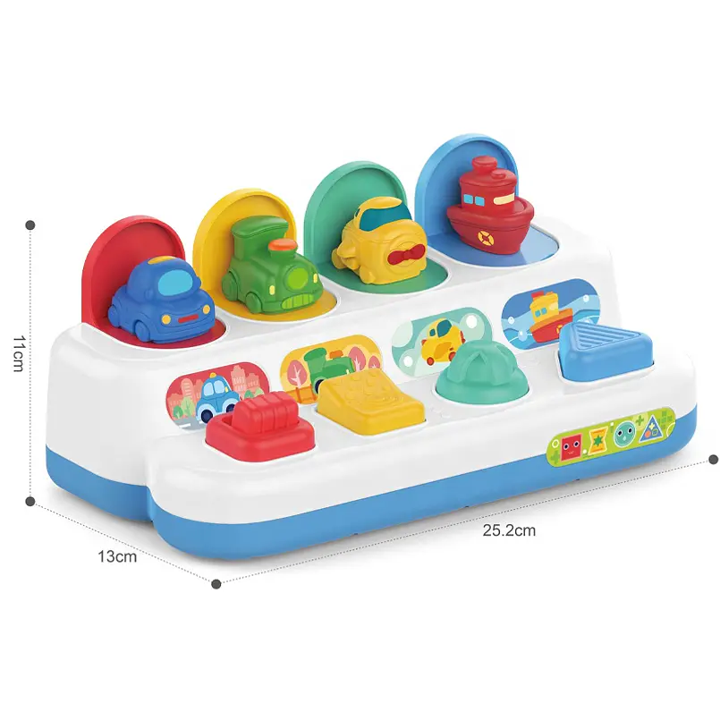 Juguete Interactivo Logica Bebe causa efecto 4