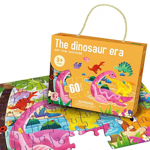 Puzzle Era Dinosaurios 60 Piezas