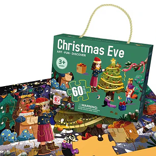 Puzzle Nochebuena 60 Piezas