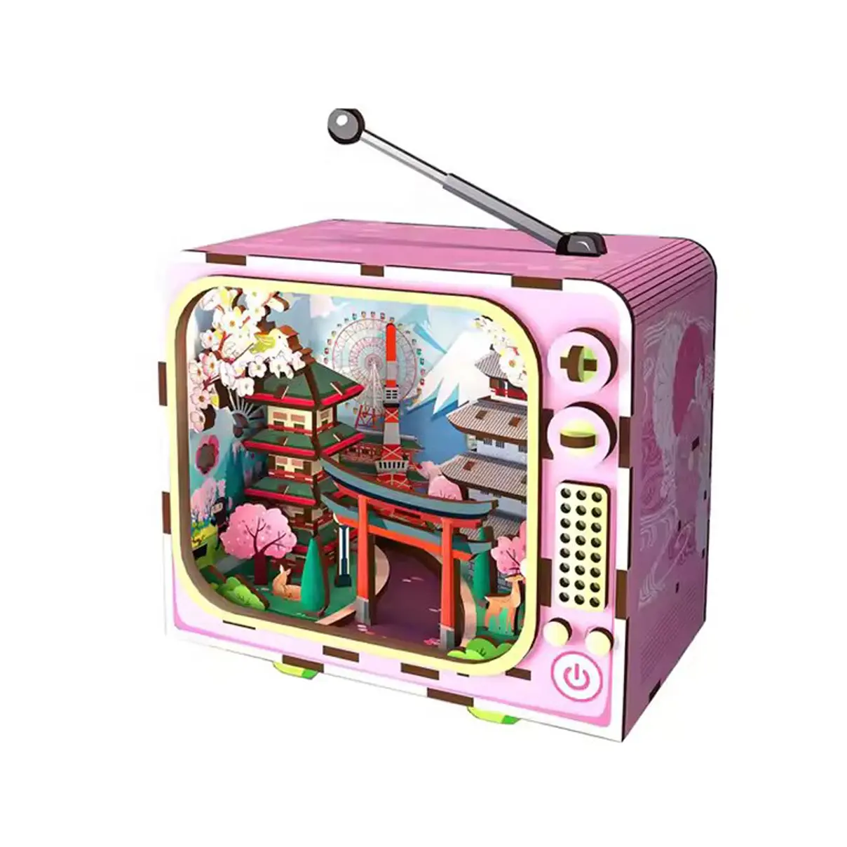 Puzzle 3D Monte Fuji 129 piezas 1