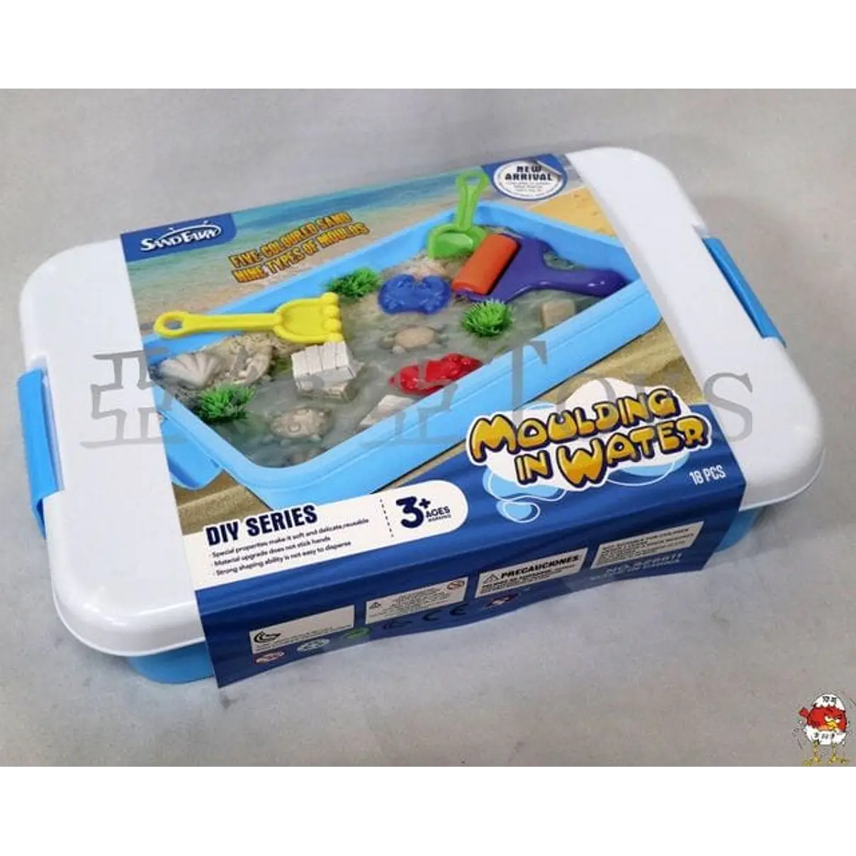 Arena mágica para jugar con agua 1