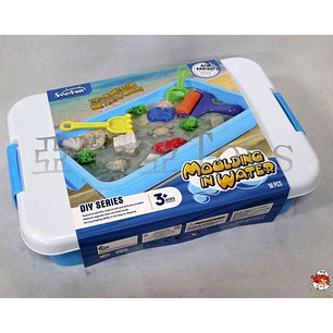 Arena mágica para jugar con agua