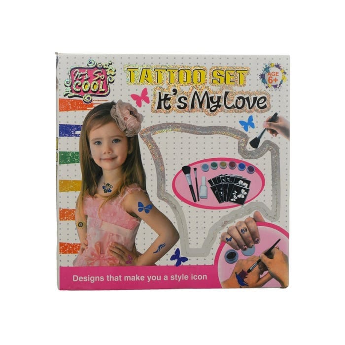 Set Tatuajes Glitter