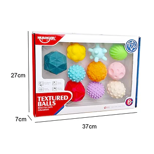 Pelotas Sensoriales con Textura 10 pcs bebe