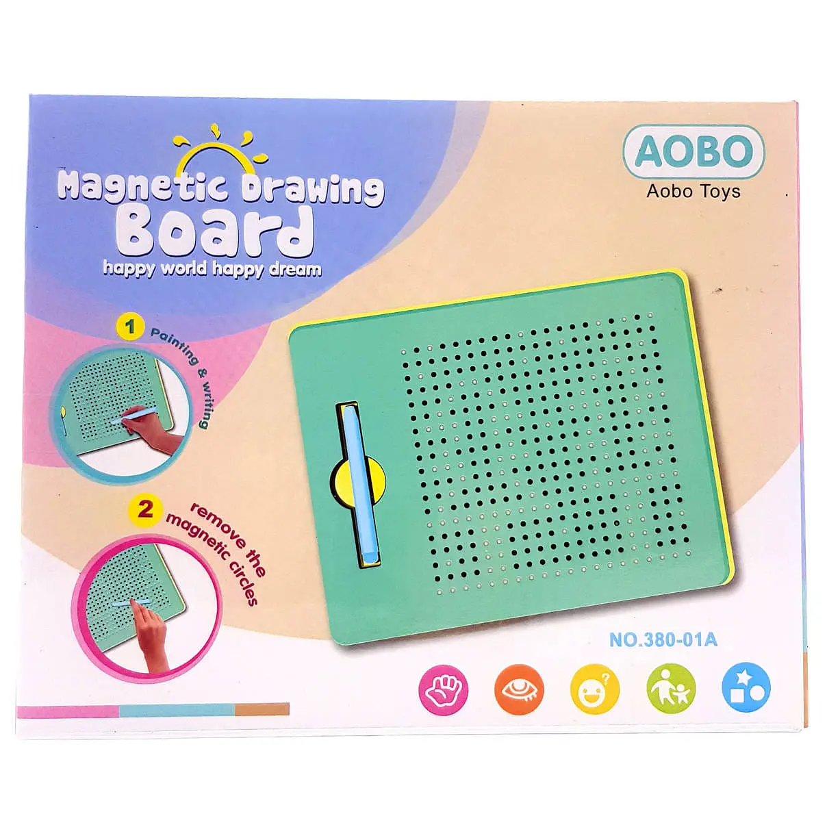 Pizarra MagPad Rosada 1