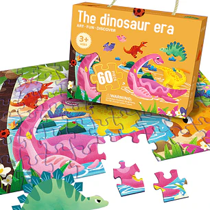Puzzle Era Dinosaurios 60 Piezas