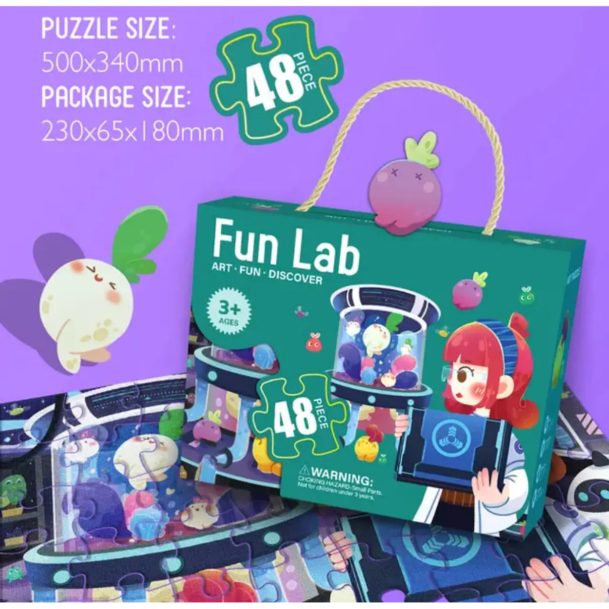 Puzzle Laboratorio 48 Piezas 2