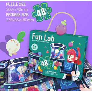 Puzzle Laboratorio 48 Piezas