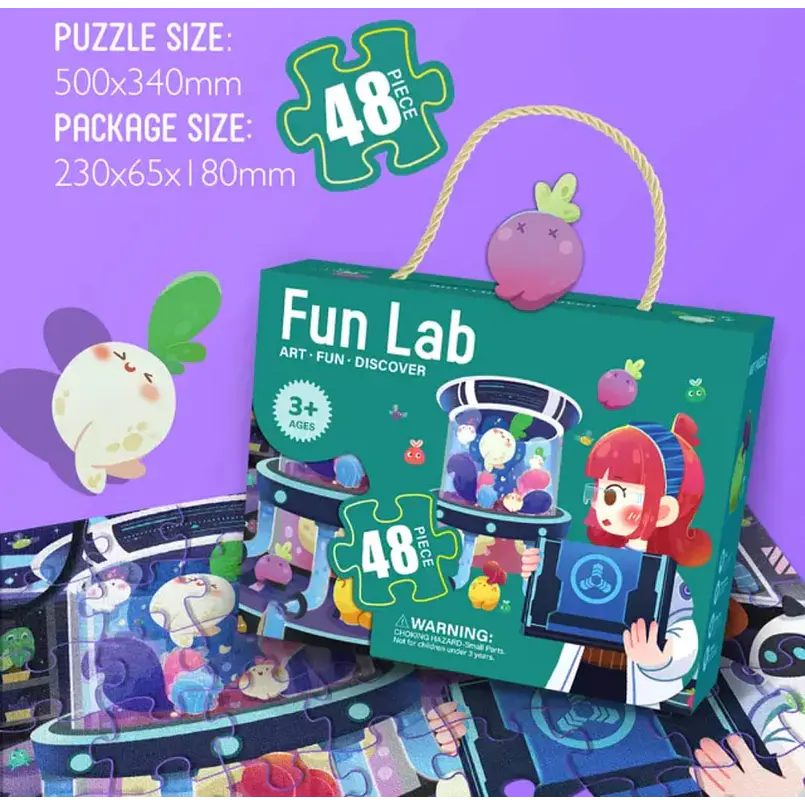 Puzzle Laboratorio 48 Piezas 2