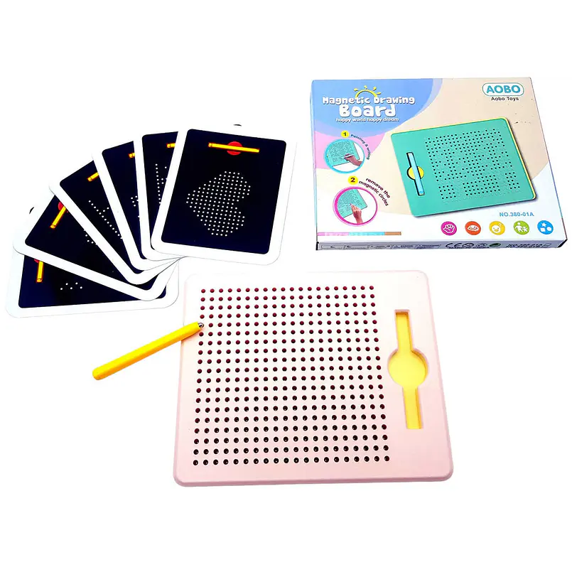 Pizarra MagPad Rosada 2
