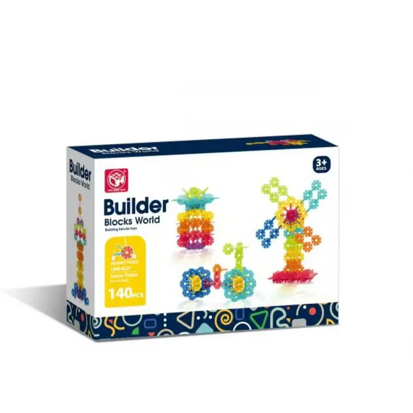 Bloque de Construcción Copo de Nieve 140 pcs 1
