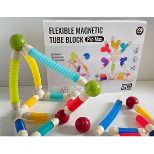 Tubo Flexible Magnético 26 Piezas iman flex