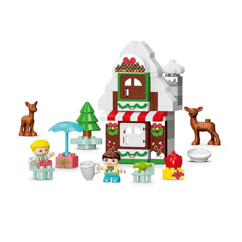 Bloques de construcción Lego  77 Piezas (Navidad) 1