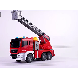 Camión Bombero con Sonido, Luz y Agua en Spray