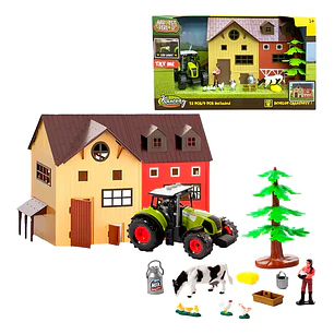 Granja con Tractor