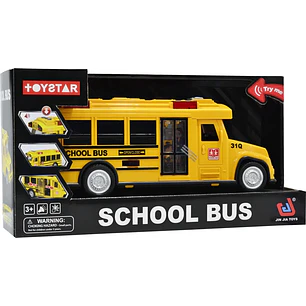 Bus Escolar con Luz y Sonido