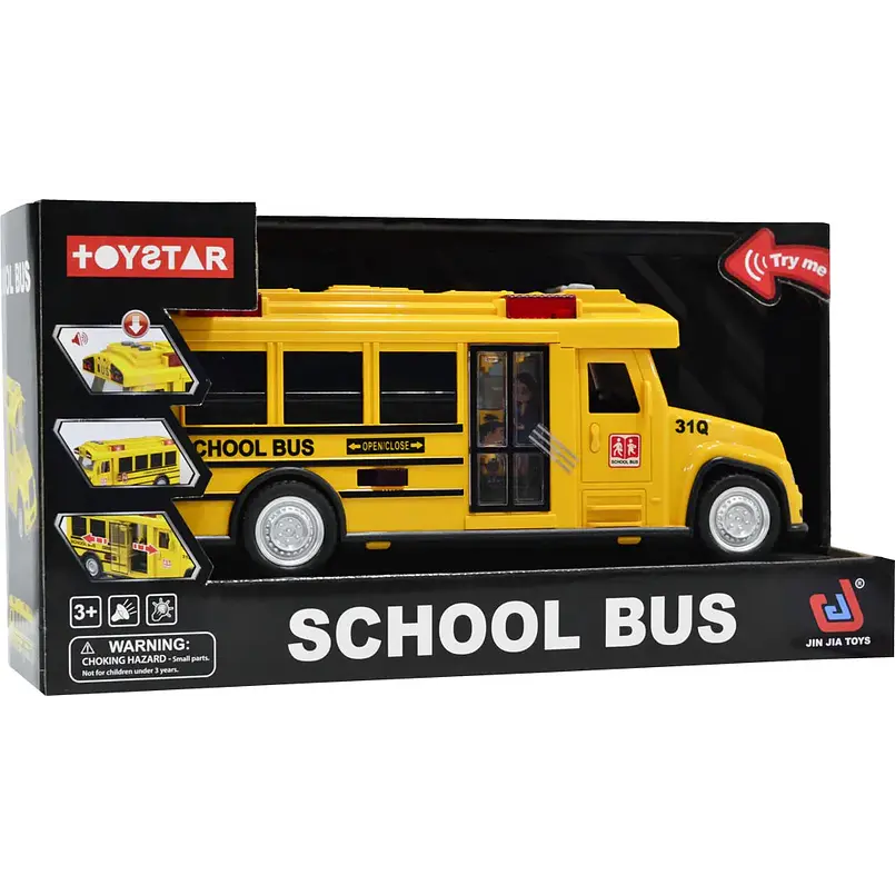 Bus Escolar con Luz y Sonido 1