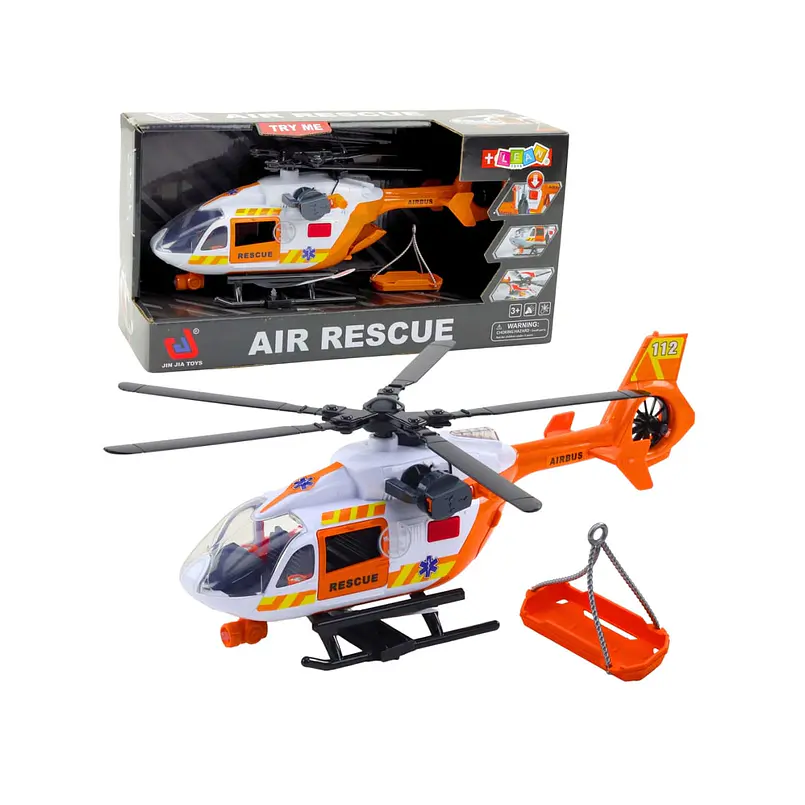 Helicóptero Rescate con Sonido y Luz 1