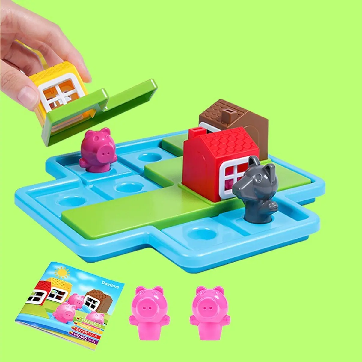 IQ Juego de Lógica 3 Chanchitos 3