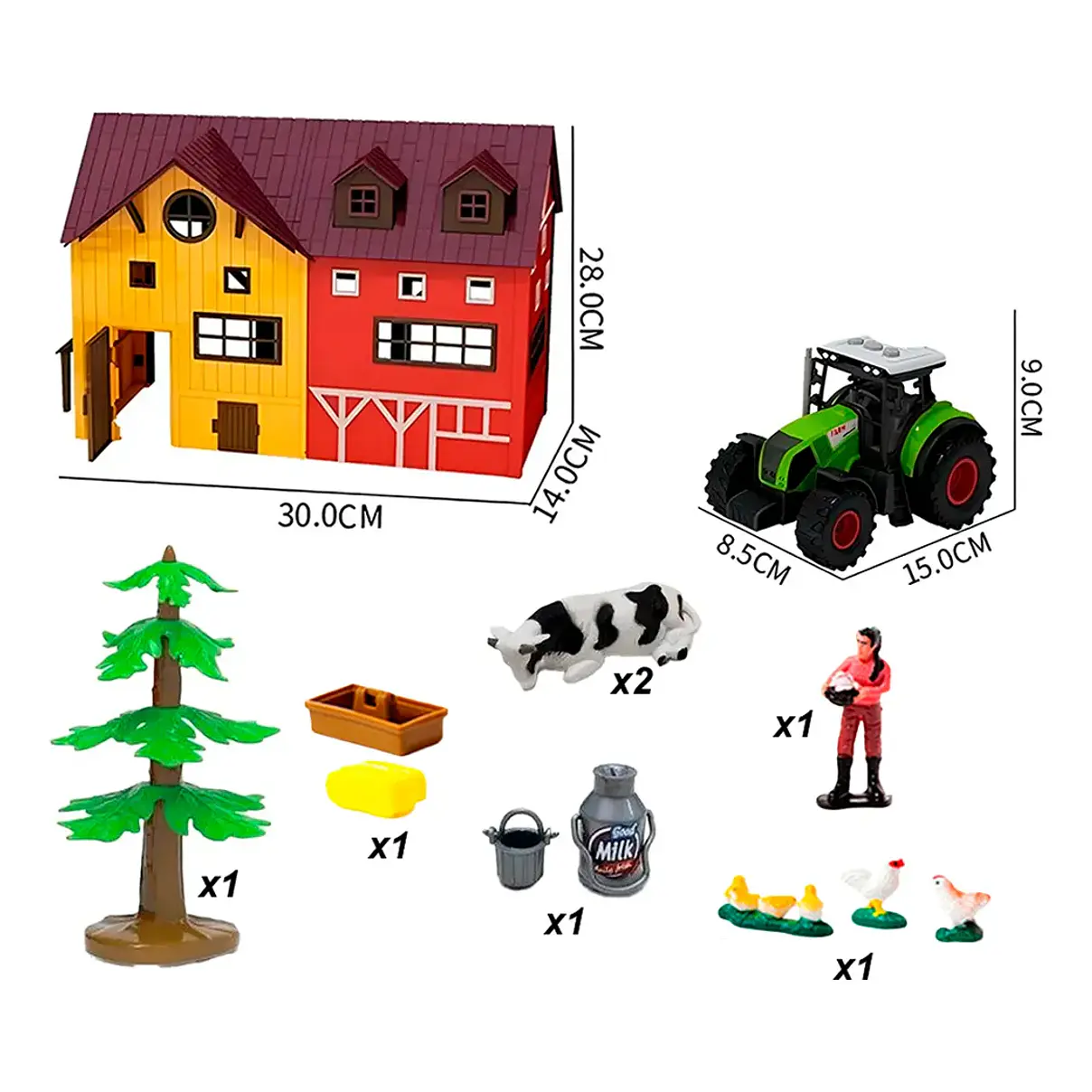 Granja con Tractor 3