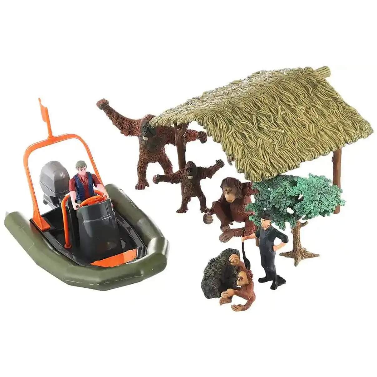 Set Vida Silvestre Primates y Osos Panda 4