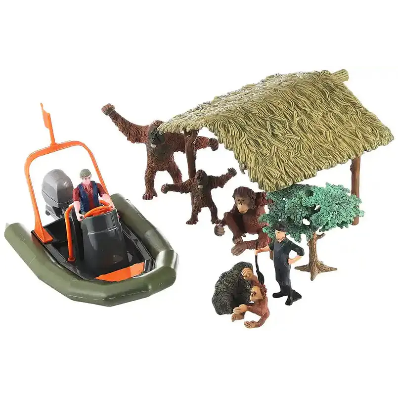 Set Vida Silvestre Primates y Osos Panda 4