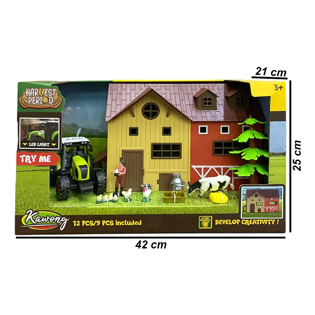 Granja con Tractor 4