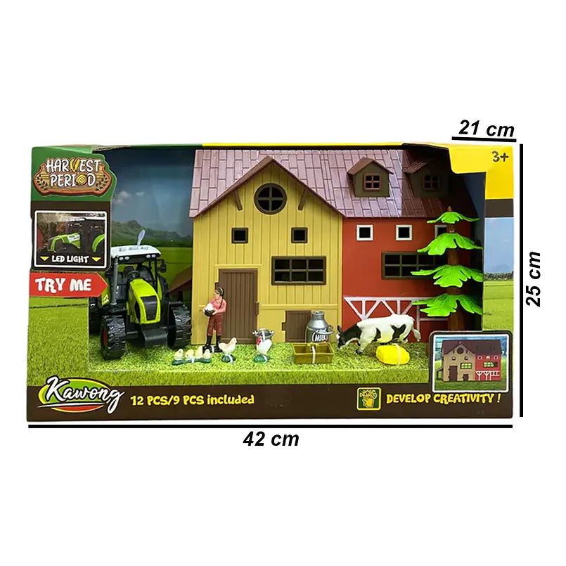 Granja con Tractor 4