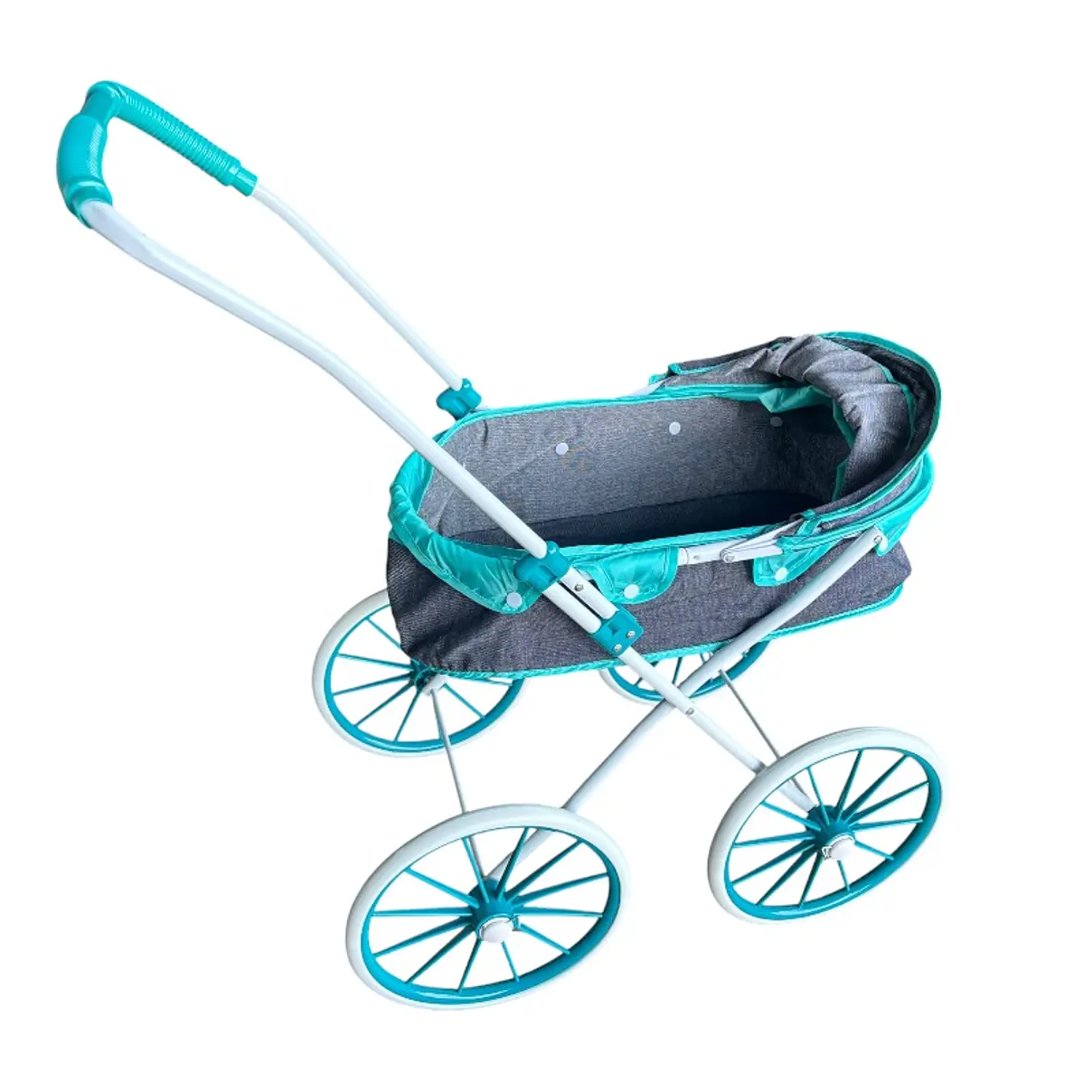 Coche Muñeca Turquesa XL 4