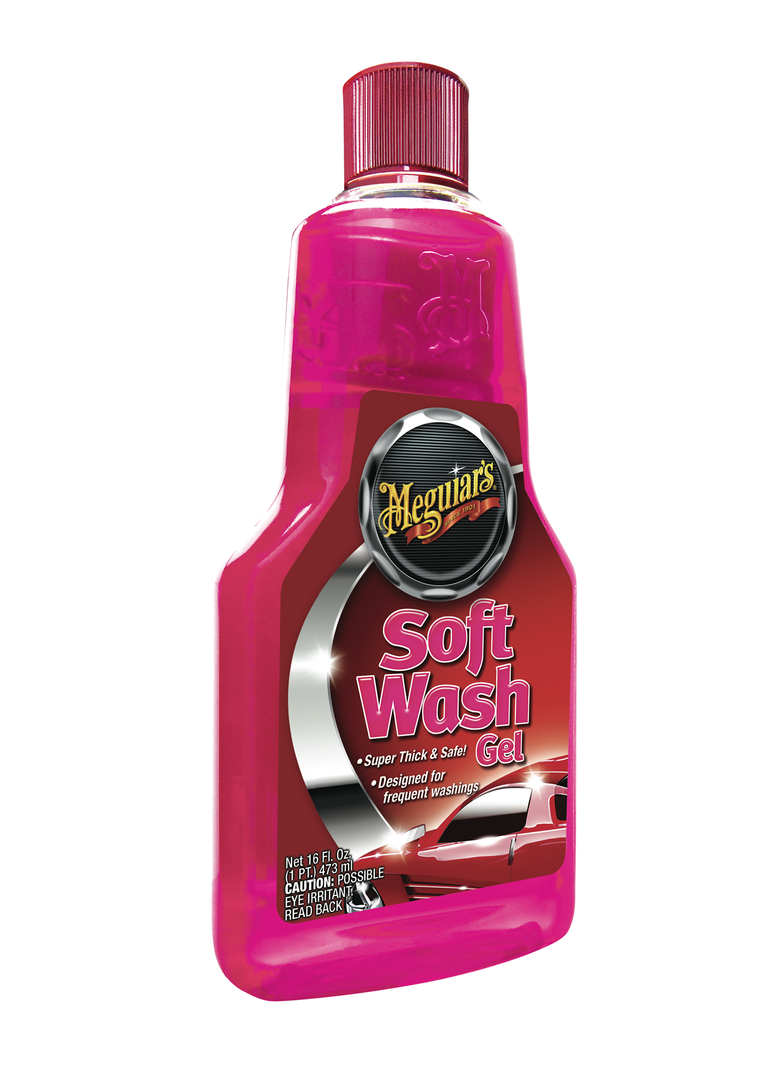 Soft Wash Gel Meguiar's® - Shampoo para autos GEL espumoso 473ml