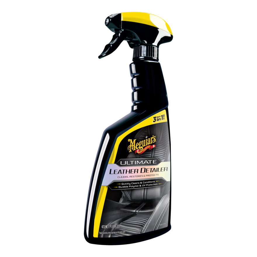 Ultimate Leather Detailer Spray Meguiar's® - Limpiador de Cueros Premium 473ml 