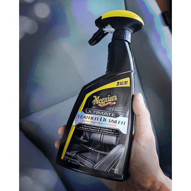 Ultimate Leather Detailer Spray Meguiar's® - Limpiador de Cueros Premium 473ml  4