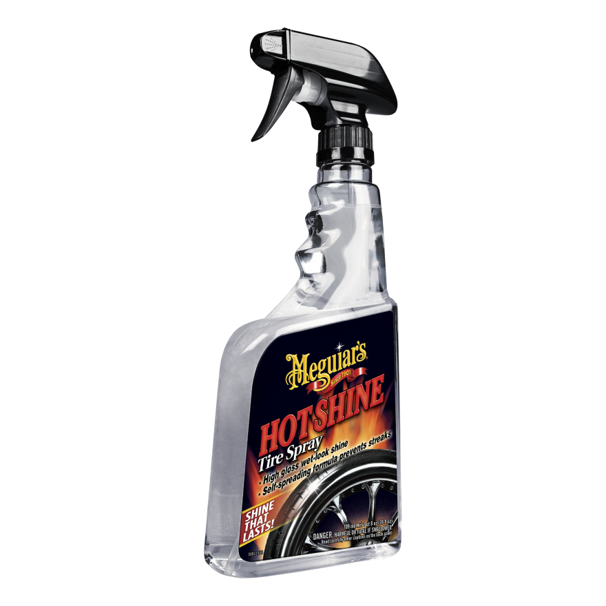 Hot Shine Tire Spray Meguiar's® - Renovador de Neumáticos en Spray 710ml