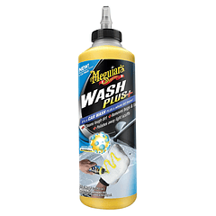 Wash Plus+ Meguiar's® - Shampoo Pulidor Removedor de Insectos y Contaminantes 709ml