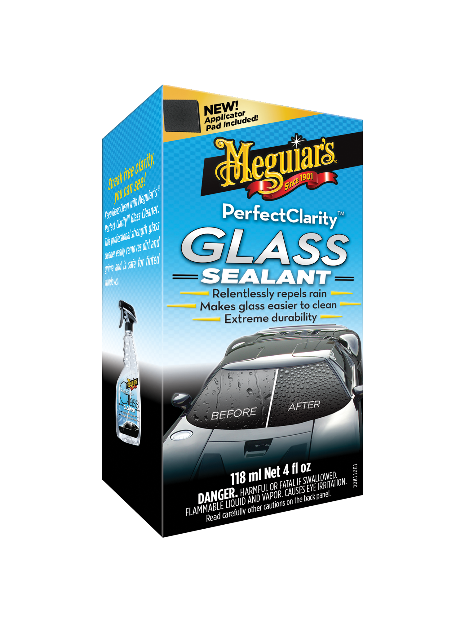 Glass Cleaner Concentrate Meguiars® - Limpiador de Vidrio Co