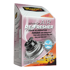 Air Re-Fresher Odor Eliminator -  Fiji SunSet Scent  Meguiar's® - Eliminador Instantáneo de Olores TOP