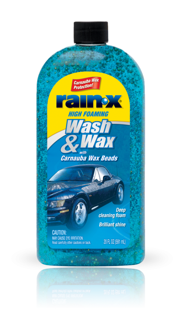 Wash & Wax High Foaming Rain‑X® - Shampoo Lava y Encera