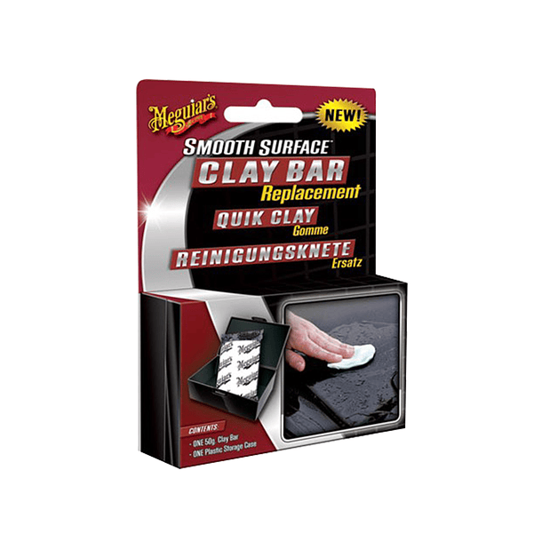 Clay Bar Meguiars® - Arcilla Descontaminadora individual 80 gr 1