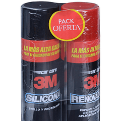 Pack Silicona Más Renovador Car Care - 3M