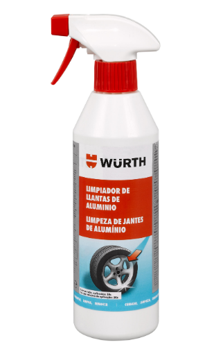 Limpiador de Llantas de Aluminio Premium - Wurth | Espacio Movil.CL
