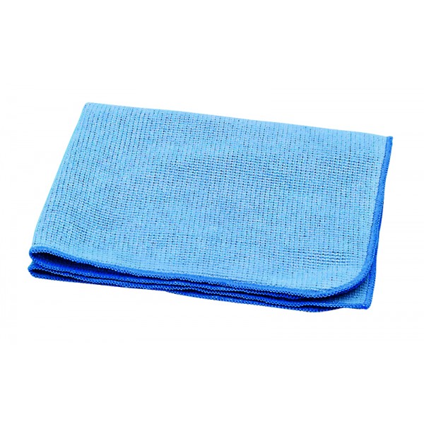 Paño de Microfibra Azul 30 x 30 cm Pack de 5 UNIDADES - COMCER