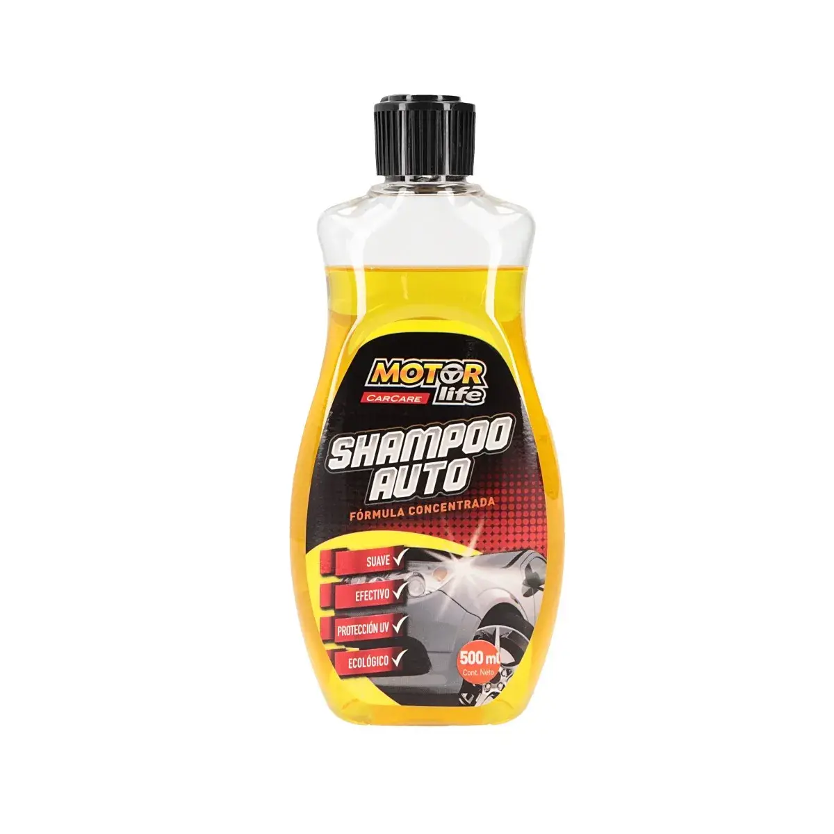 Shampoo para Autos Motorlife 500 ML