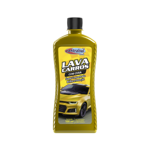 Shampoo Lava Auto con Cera 500ml - Centralsul