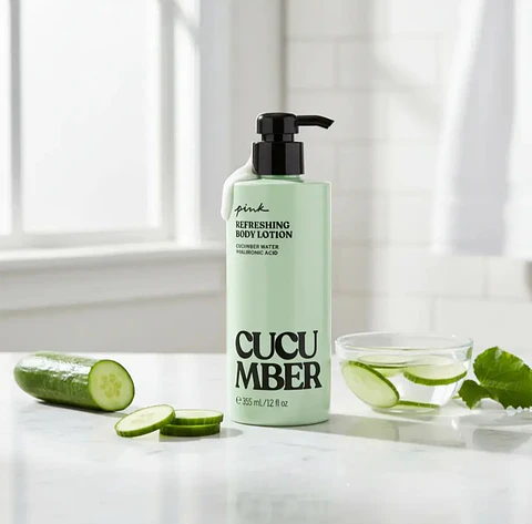 Pink Refreshing Body Lotion Cucumber — Victoria's Secret