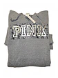 Polerón PINK Gris con Logo Animal Print - Miniatura 3